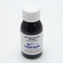 Softbait Paint Standard - Svart 60 ml