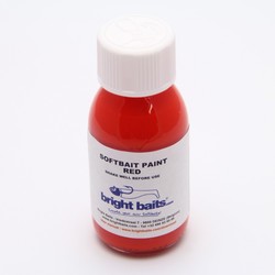 Softbait Paint Standard - Röd 60 ml