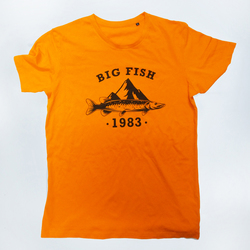 Big Fish T-shirt Pike Mountain Orange -