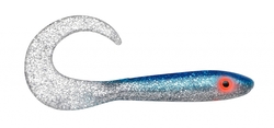 McRubber Tail 34 cm Blue Silver Glitter 2-pack
