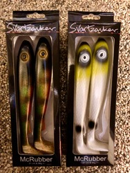 McRubber 21 cm 2:a sort 4-pack Perch och Lemon Head