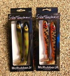 McRubber Junior 2:a sort Perch och Burbut 4-pack