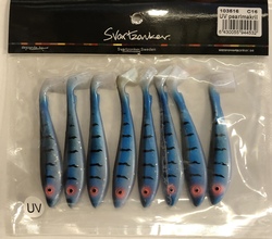 McRubber Shad 9cm Pearl Mackerel 8-pack