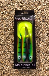 McRubber Tail 23 cm 3 pack Fire Tiger