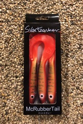 McRubber Tail 23 cm 3 pack Red Tiger