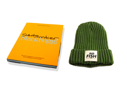 Boken Slackhugg och Big Fish mössa Grön