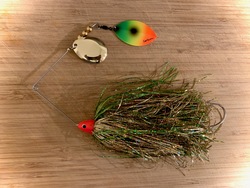 Turtle wipper spinnerbait XL Fire Tiger