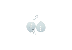 Indiana Shaker blade med snap 2-pack Small