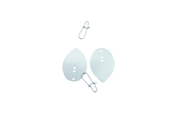 Indiana Shaker blade med snap 2-pack Large