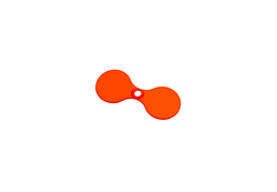 Turbo Propeller Fluo Orange 5 pack