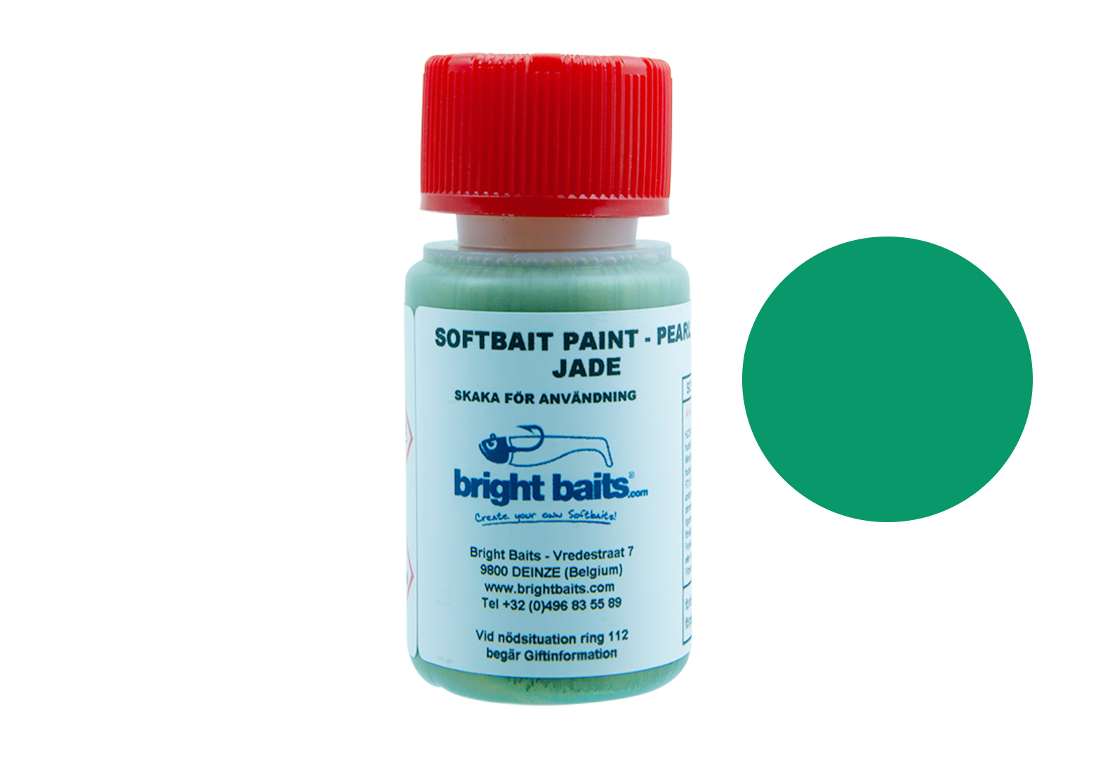 Softbait Paint - Pearl Jade 60ml - Betesbyggarkiosken