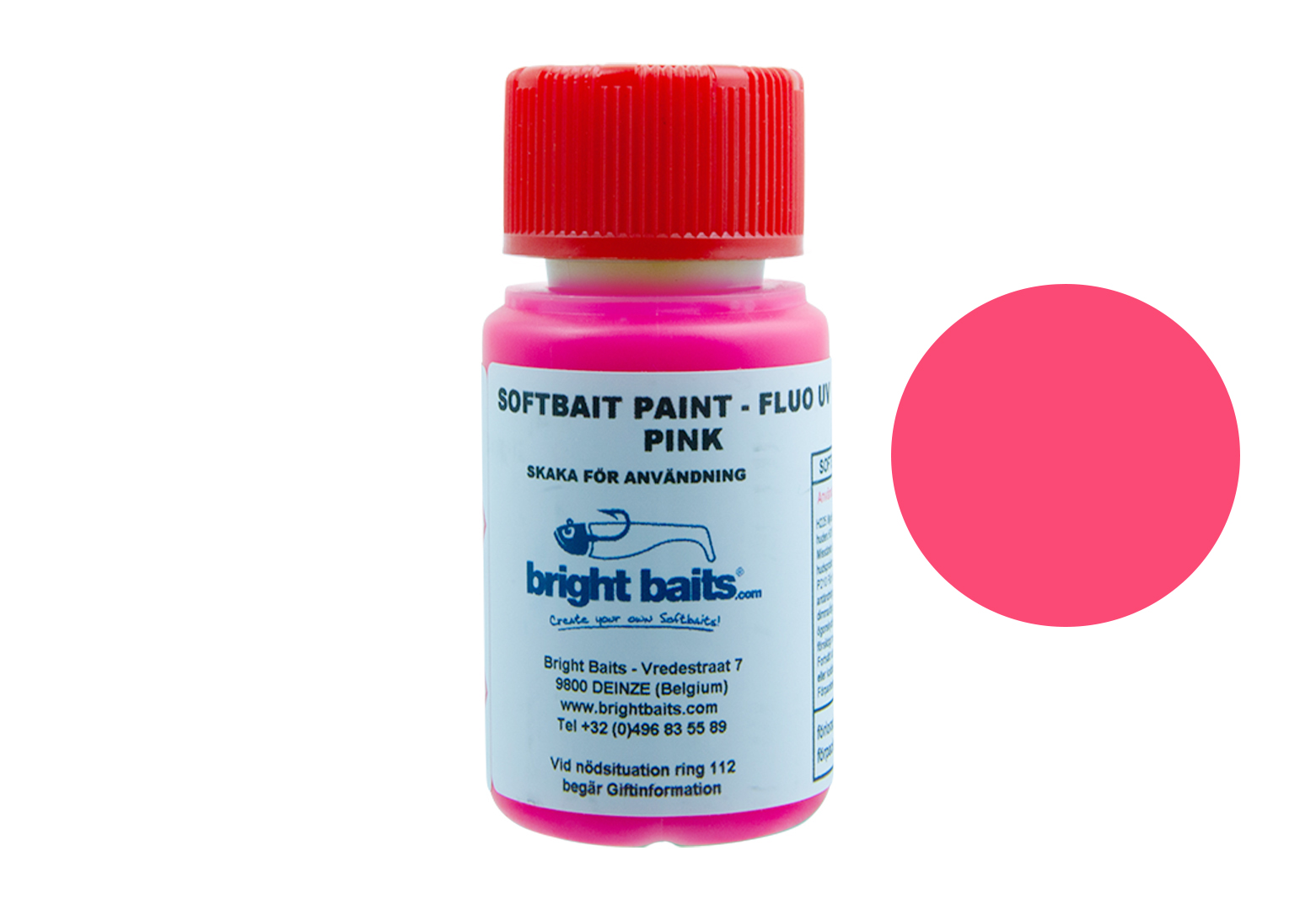 Softbait Paint Fluo Pink - 60ml
